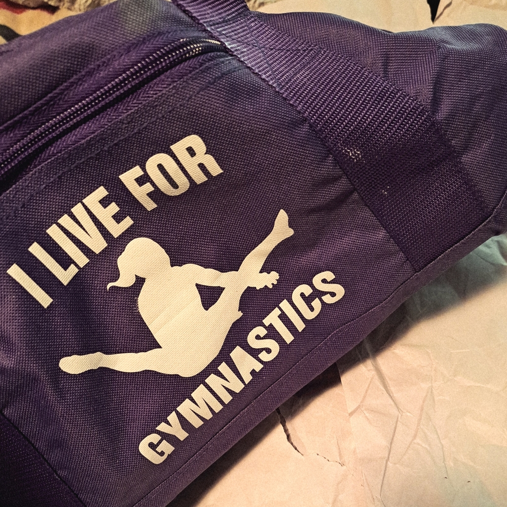 Purple Gymnastics Kids Bag